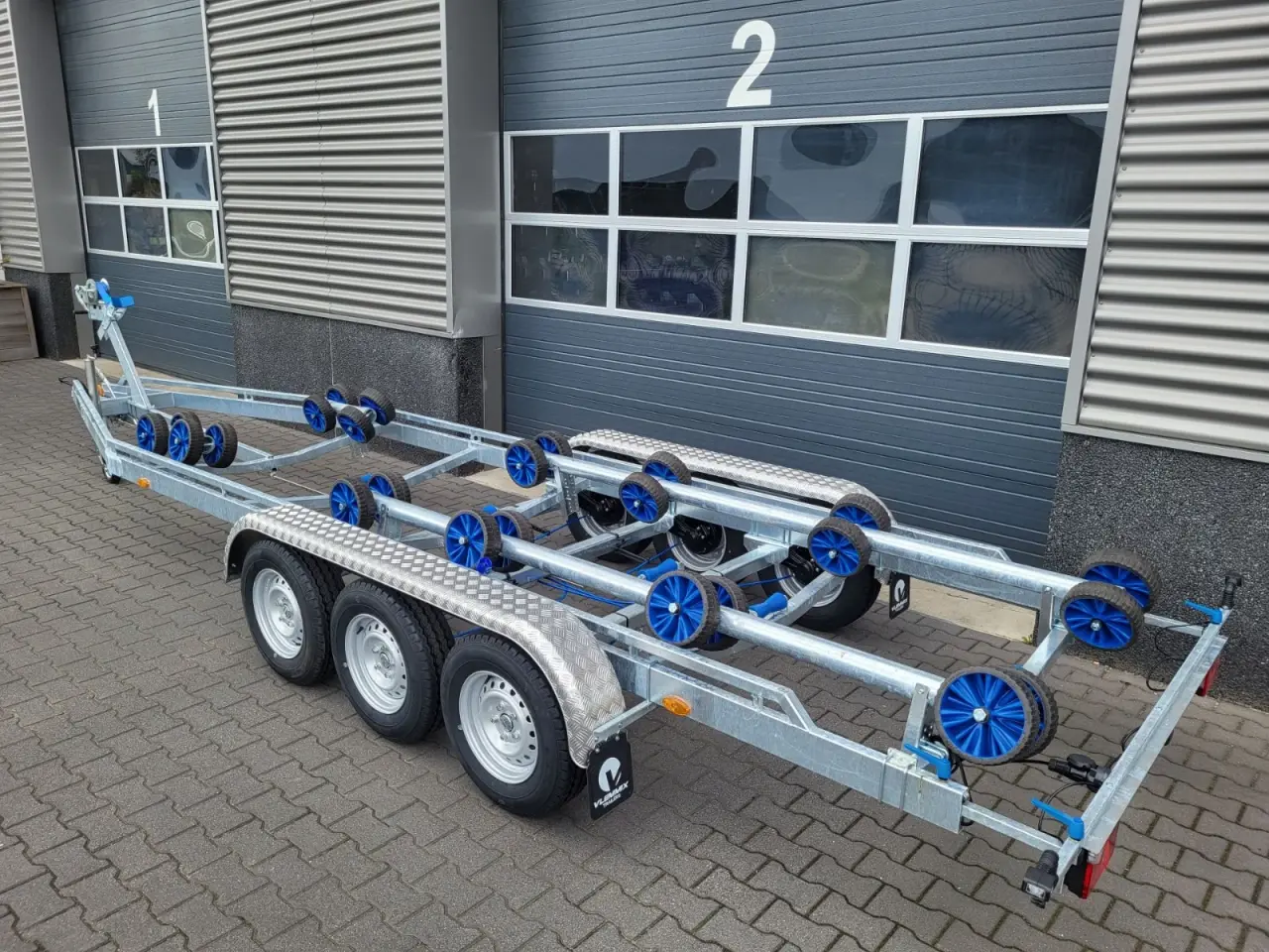 Billede 2 - Vlemmix Bådtrailer 780x220 3500 TR3 Flex-Roll