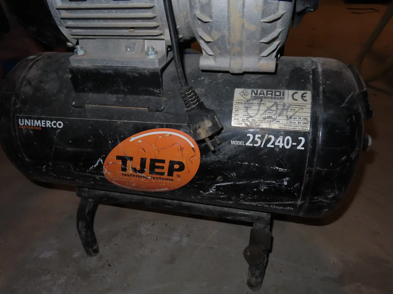Billede 2 - Kompressor TJEP 25/240-2