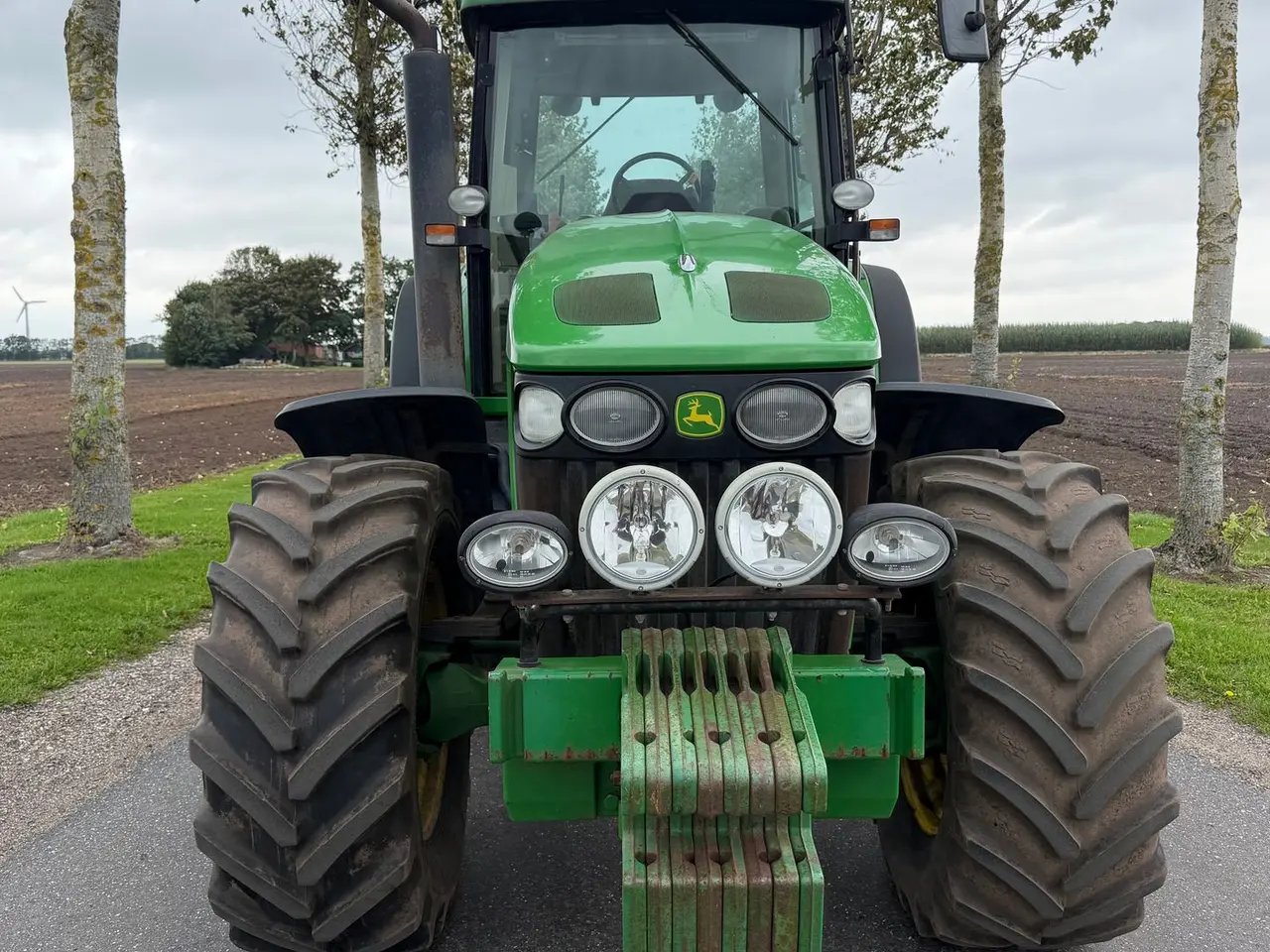 Billede 2 - John Deere 7820 Fin brugt traktor med Hitchkrog, TLS affjedret foraksel mm