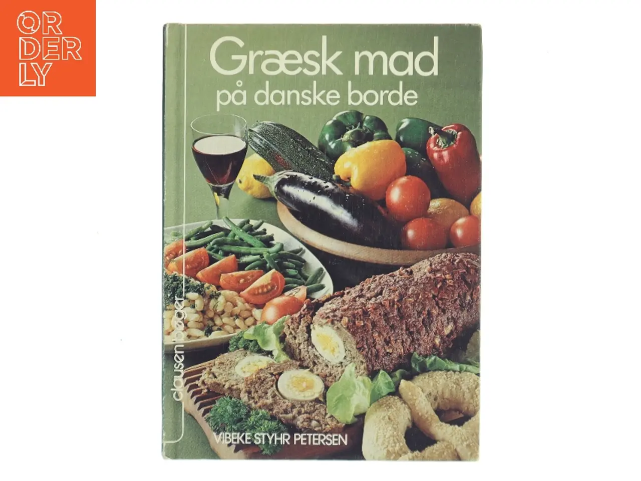 Billede 1 - Græsk mad på danske borde af Vibeke Styhr Petersen (Bog)