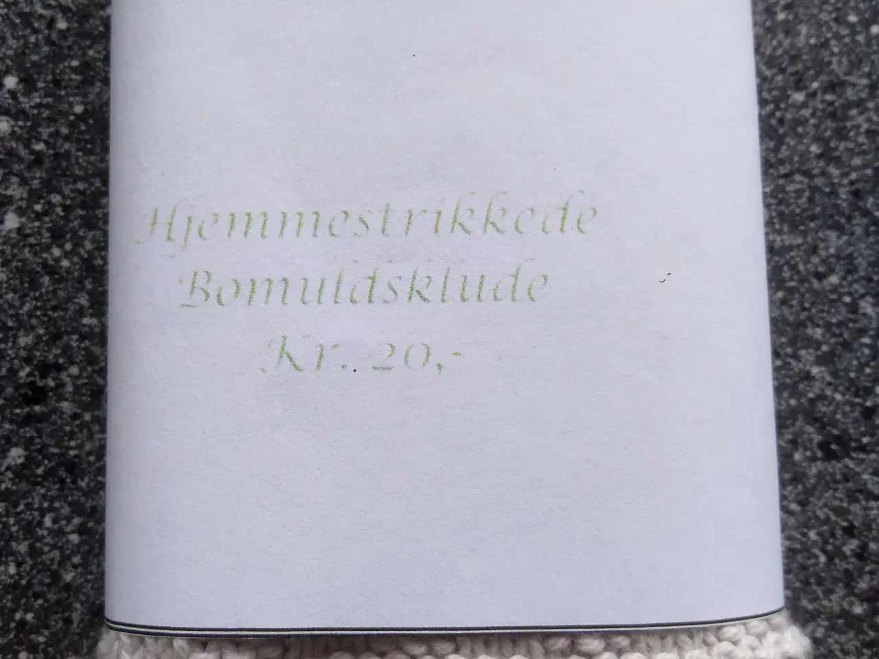Billede 7 - Hjemmestrikkede karklude / vaskeklude