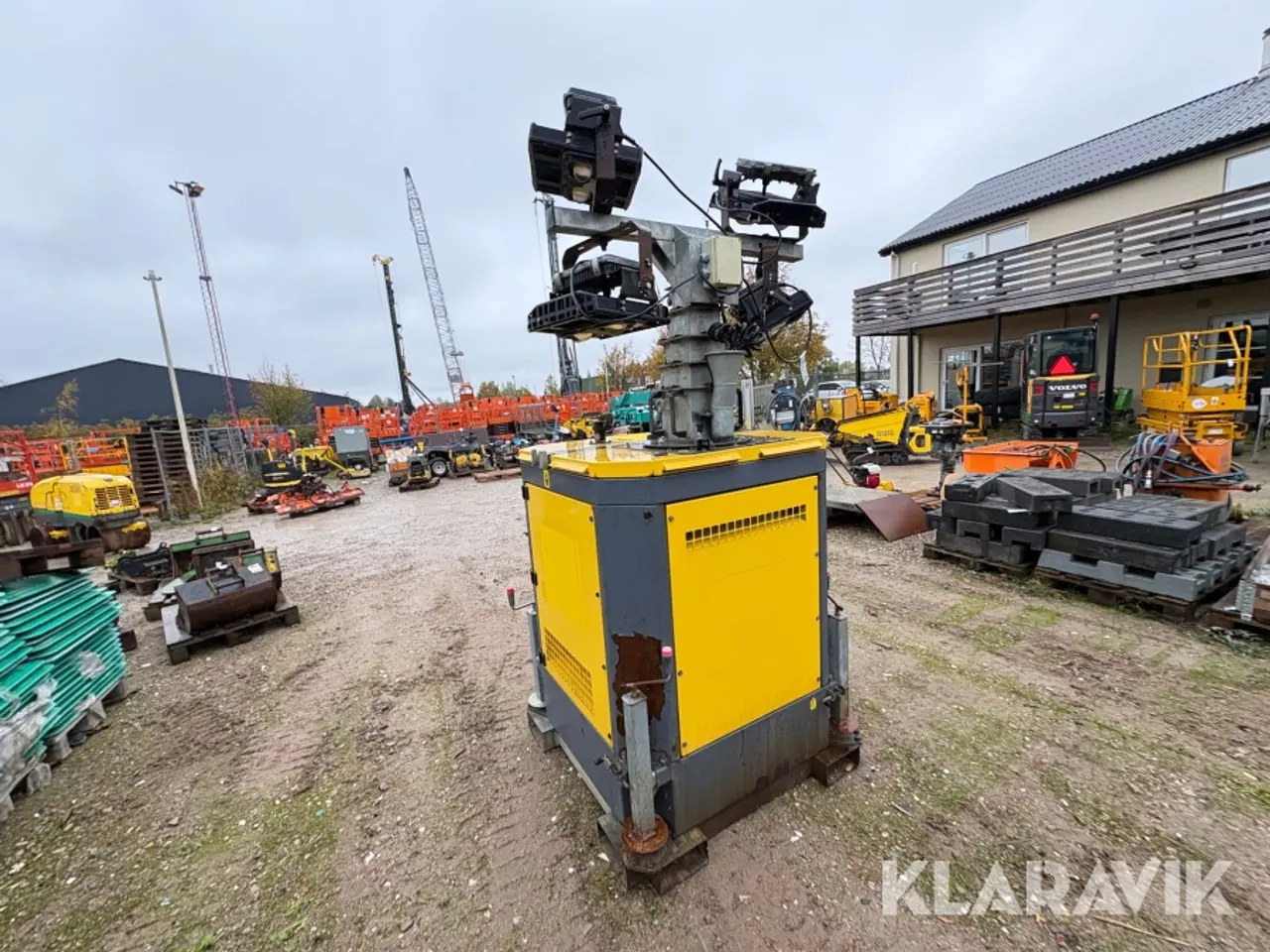 Billede 4 - Teleskoplysmast Atlas Copco HiLight B5+ 8 meter