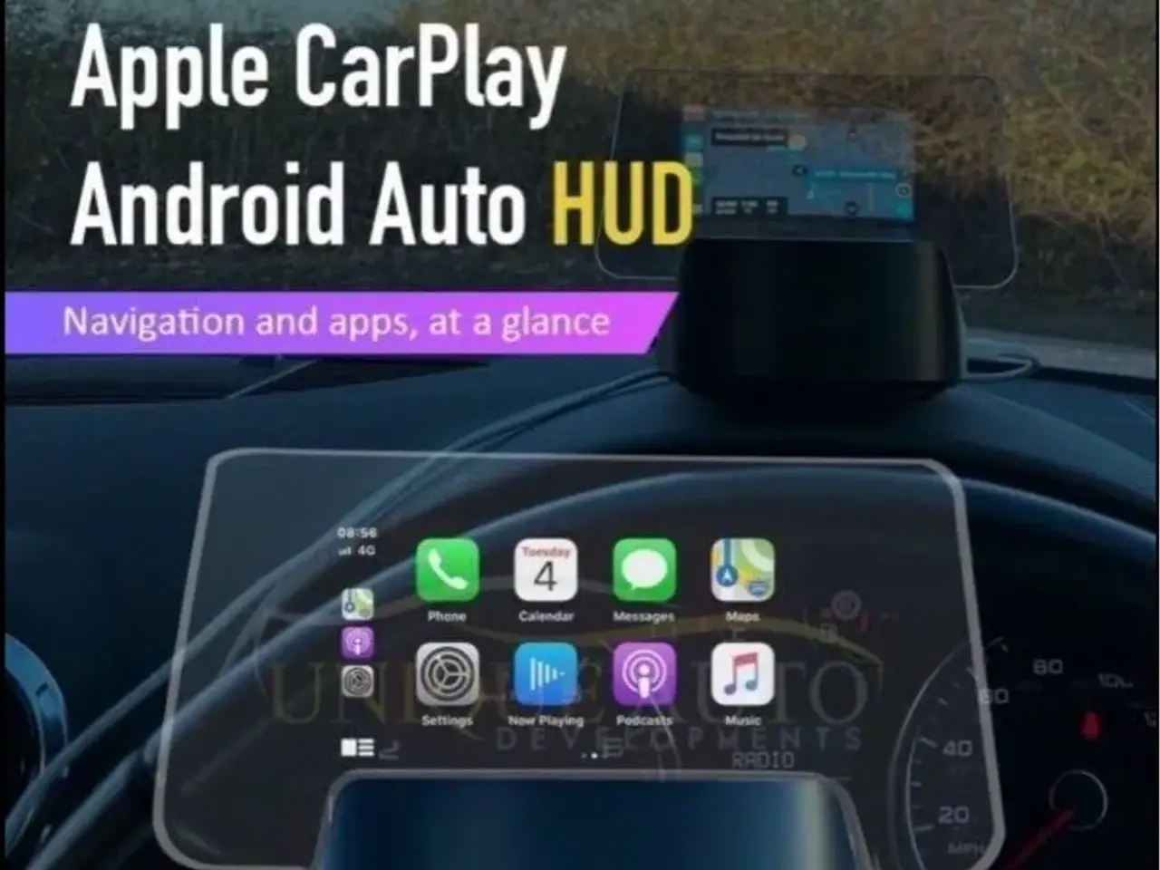 Billede 2 - HUD display gps navigation
