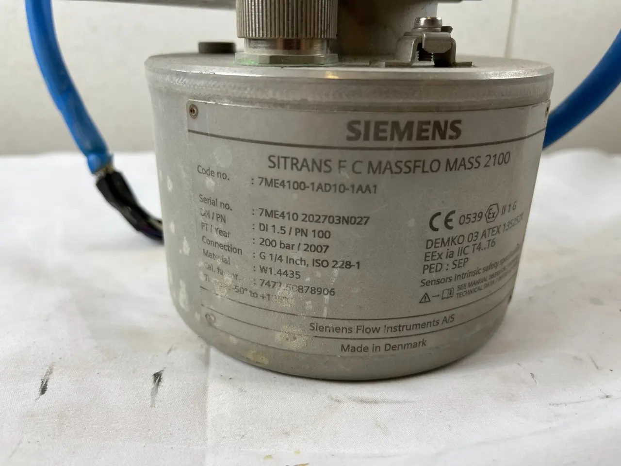 Billede 5 - Siemens Sitrans F C Massflo Mass 2100 Coriolis