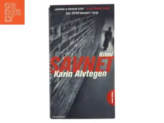 Savnet af Karin Alvtegen (Bog)