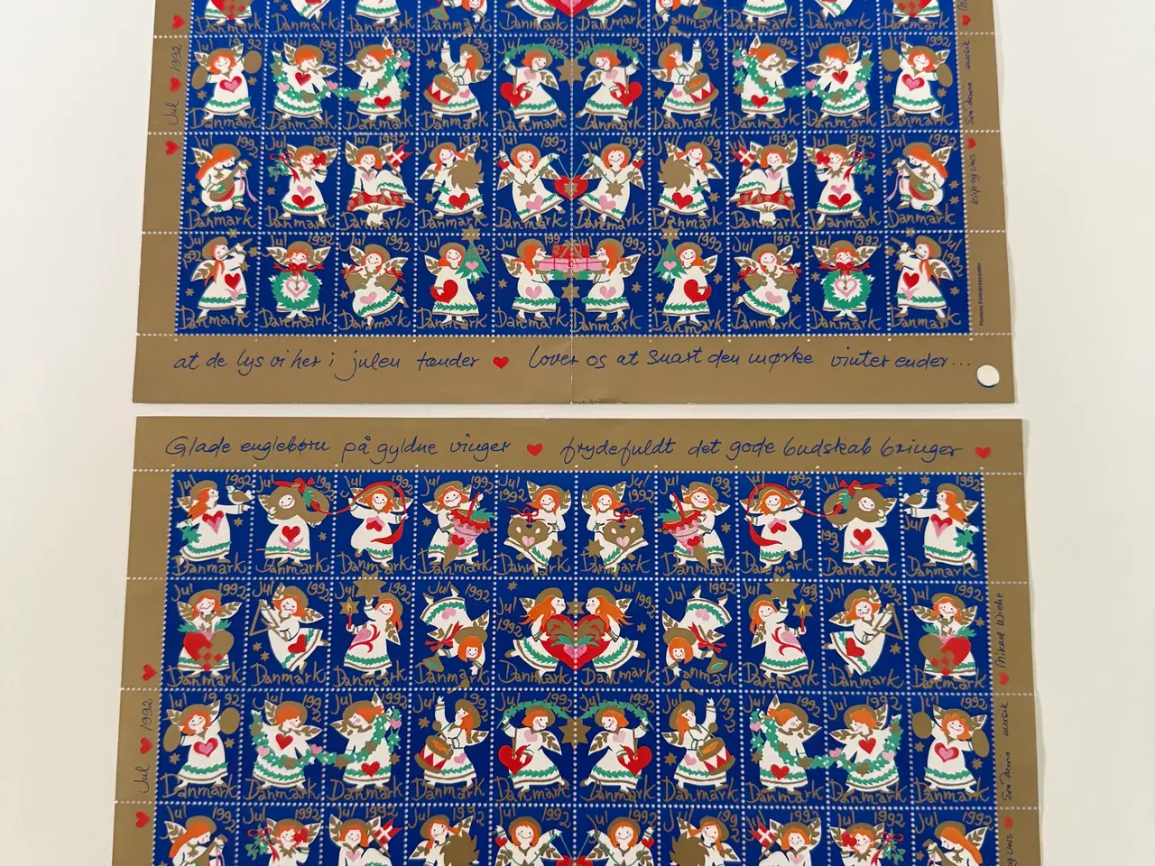 Billede 3 - Julemærkeark 1990-1999