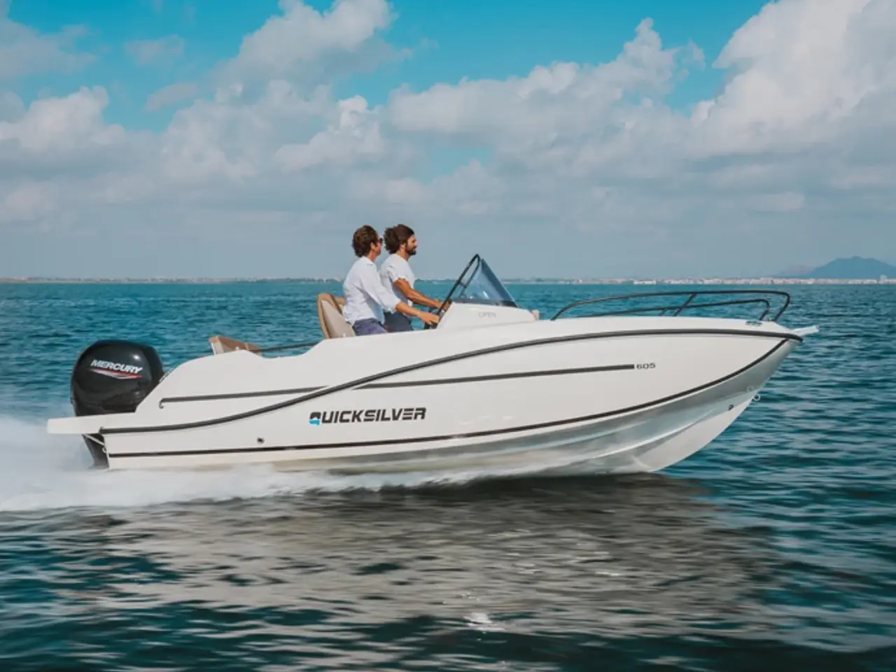 Billede 1 - Quicksilver 605 Open med Mercury F150 EFI EXLPT samt ekstra udstyr