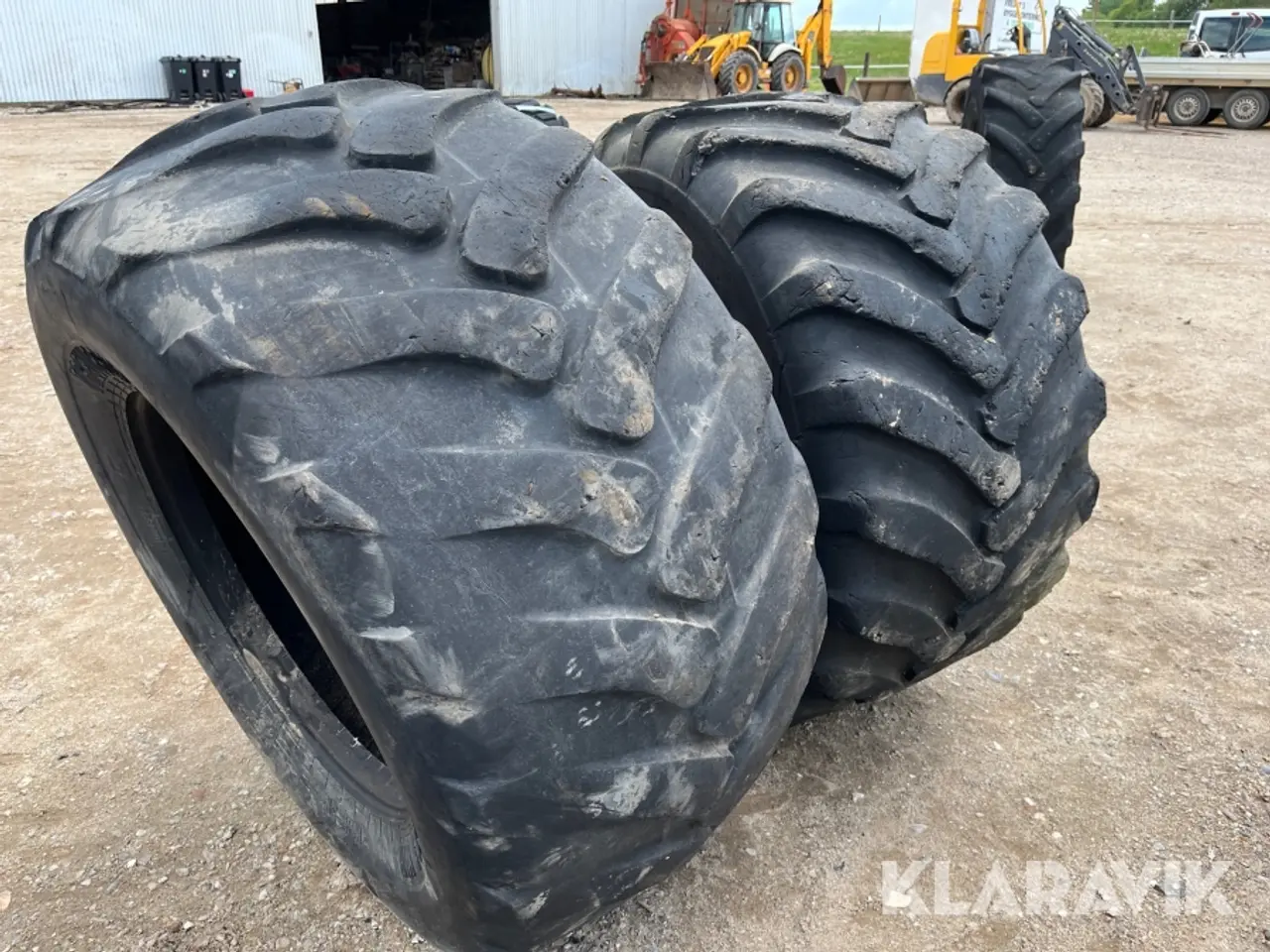 Billede 4 - Dæk 2 styk Alliance/trelleborg