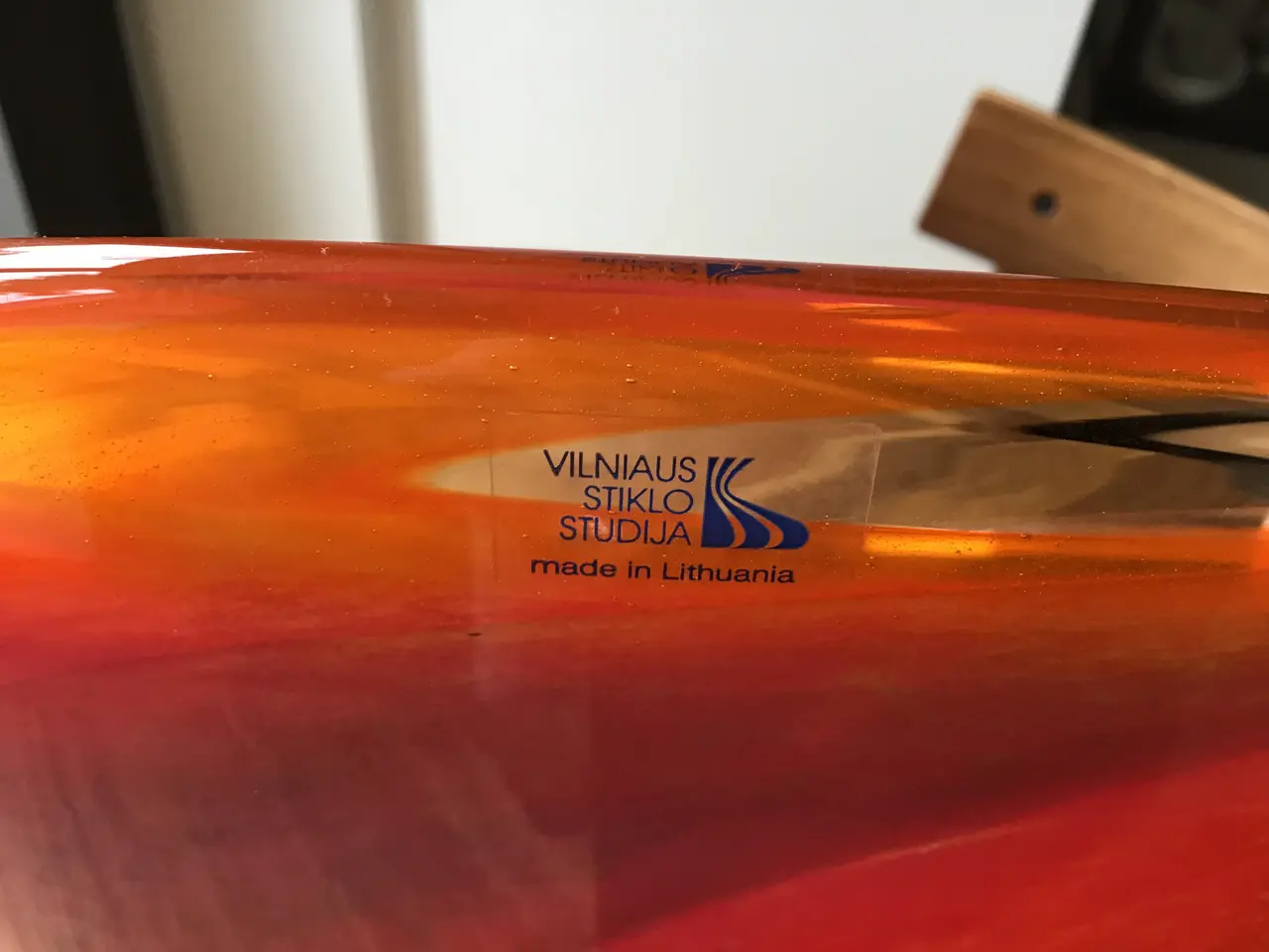 Billede 2 - Vilniaus Stiklo Studija glasskål