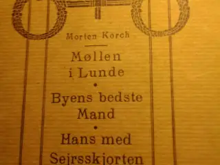 3 Morten Korch-romaner