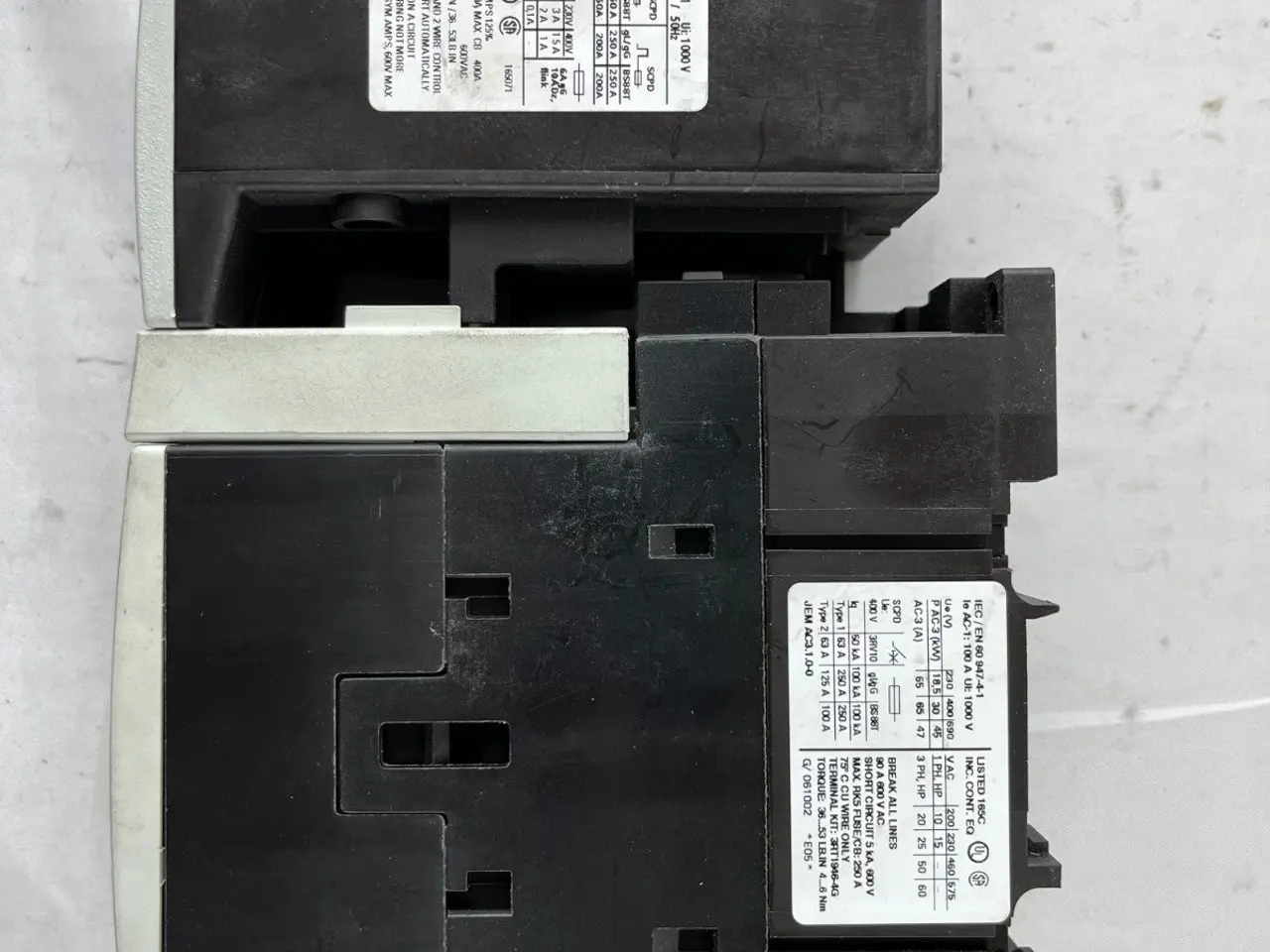 Billede 10 - Siemens 3RT1044-1AP00 kontaktor + 3RU1146-4MB0 65A