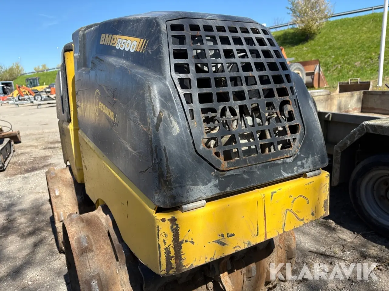 Billede 10 - Råjordskompaktor Bomag BMP 8500