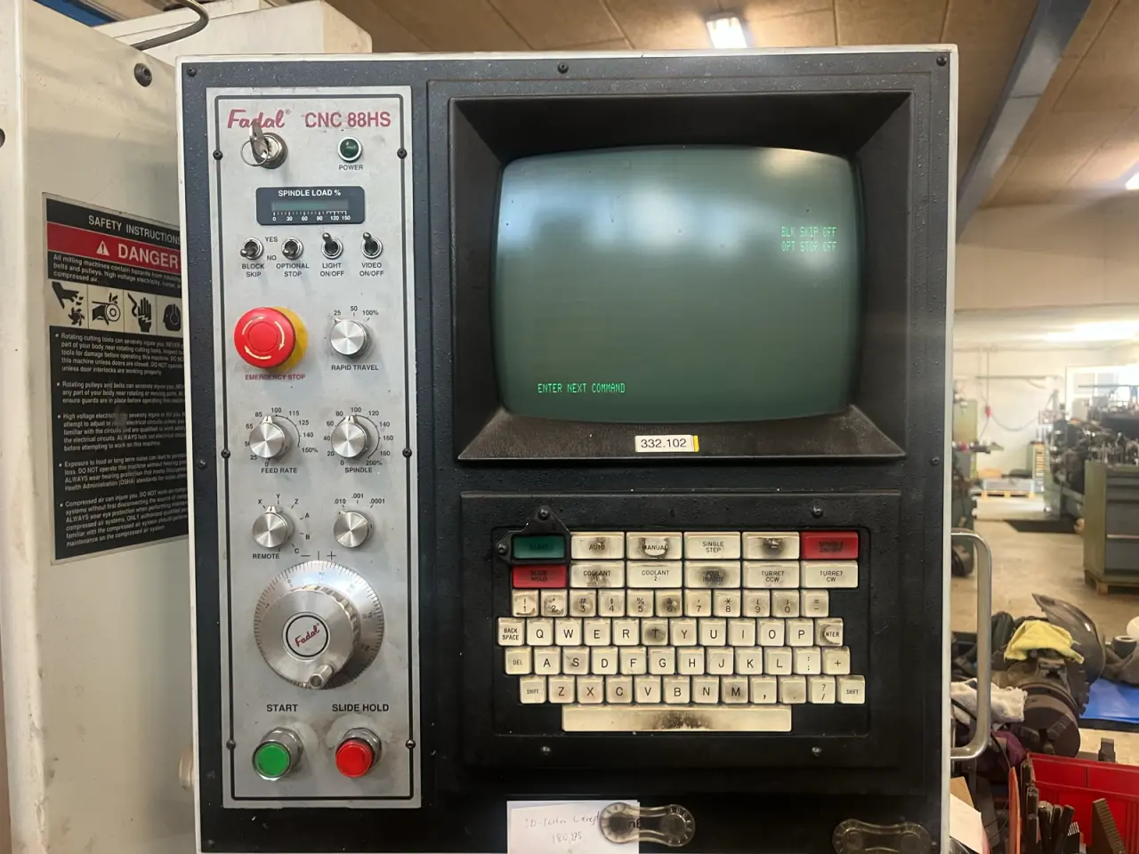 Billede 2 - Cnc fræser fadal 4020 vmc 