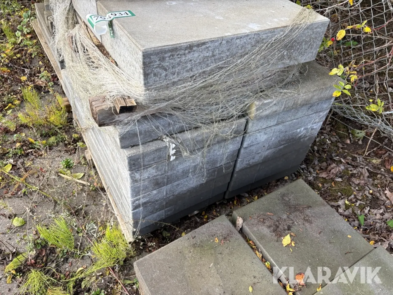 Billede 7 - Betonklodser / fliser ca 55 styk