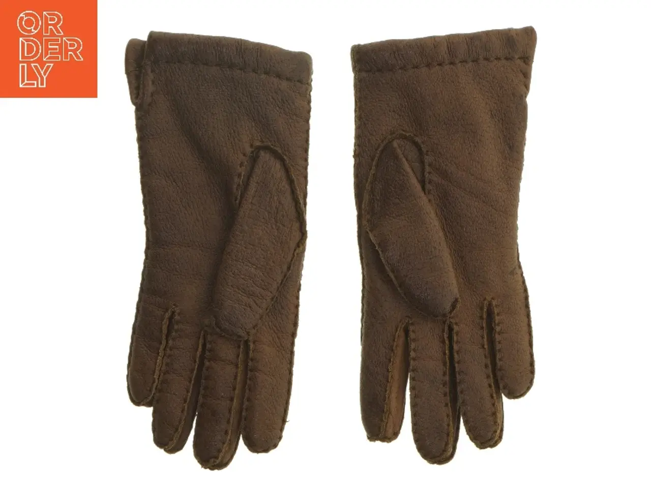 Billede 1 - Læderhandsker (str. 6,5)