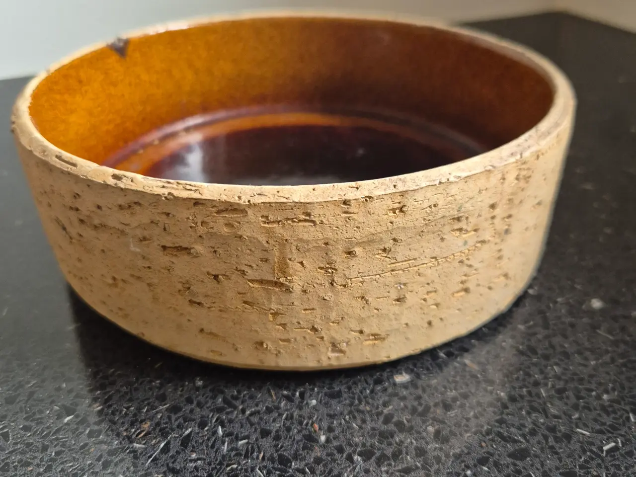 Billede 2 - Keramikskål med indvendig glasering