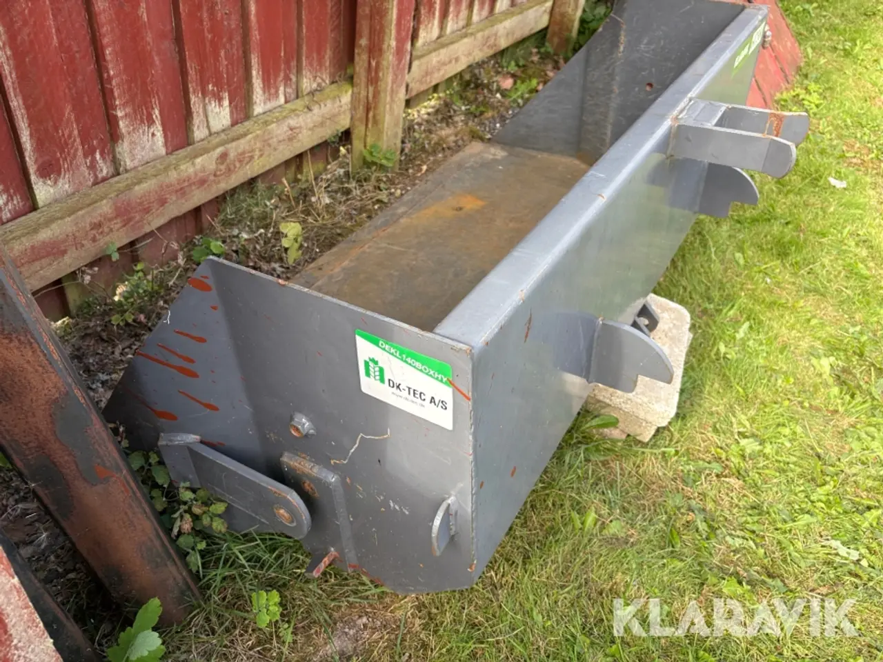 Billede 5 - Skovle/skuffe DK-TEC DEKL140BOXHY