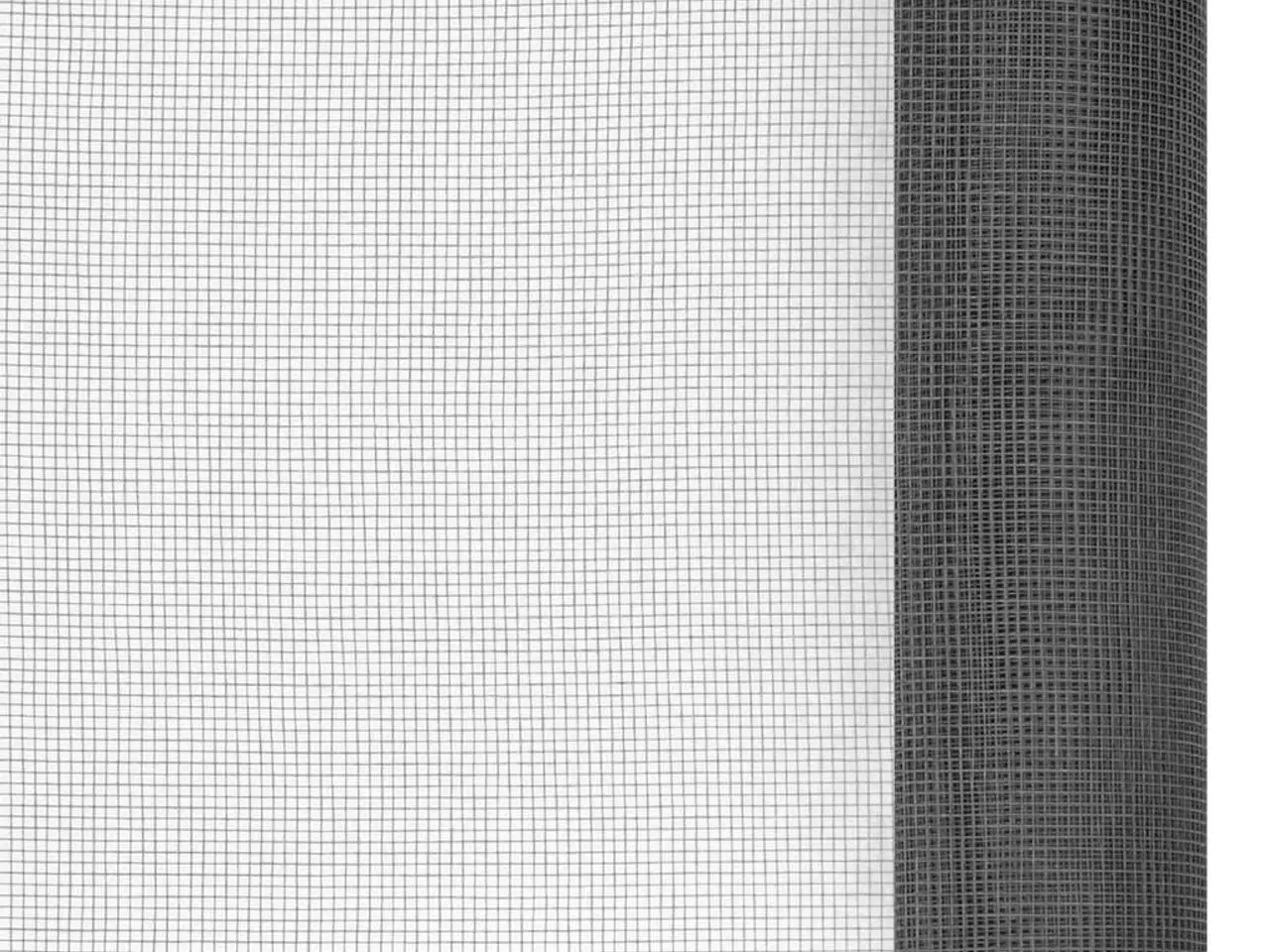 Billede 2 - Net i glasfiber 100 × 2000 cm - sort insektnet på rulle