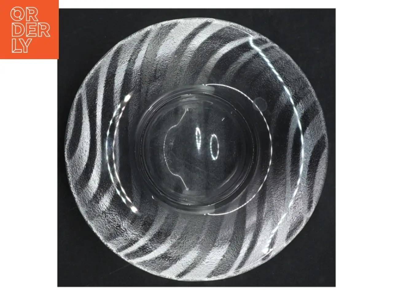 Billede 2 - Glas fyrfadslysestage (str. A 23 cm)