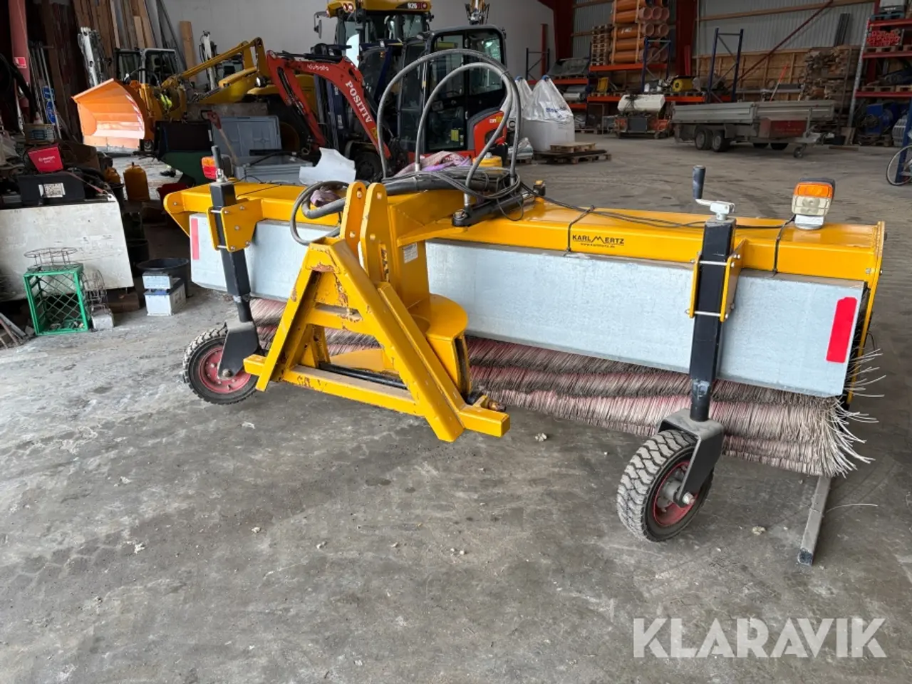 Billede 7 - Fejekost Hydromann Sweep 2880 - Arbejdsbredde 2880 mm