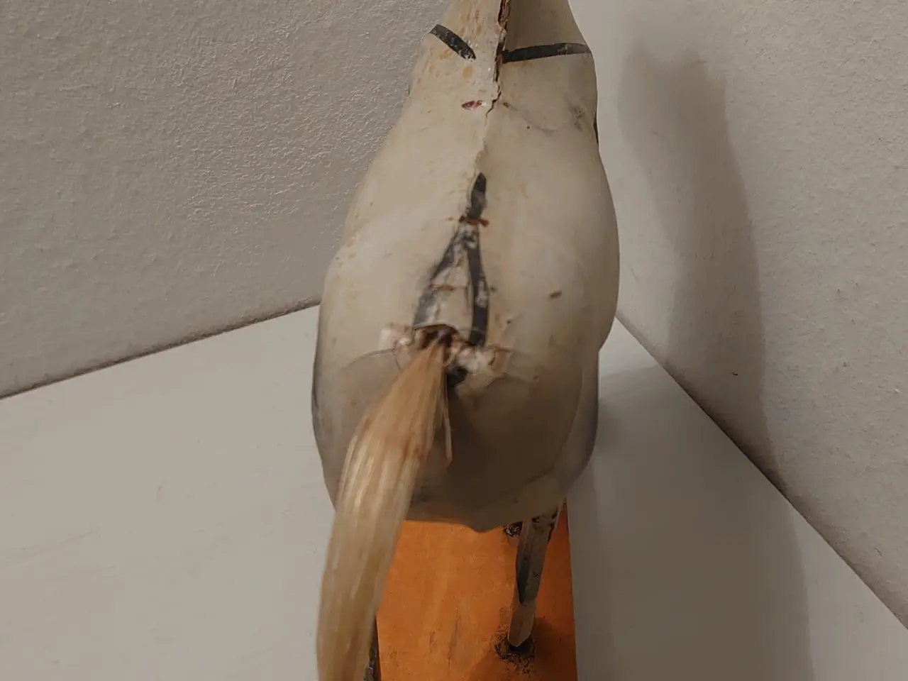 Billede 5 - Gammel sjælden stor hest i træ og papmache.