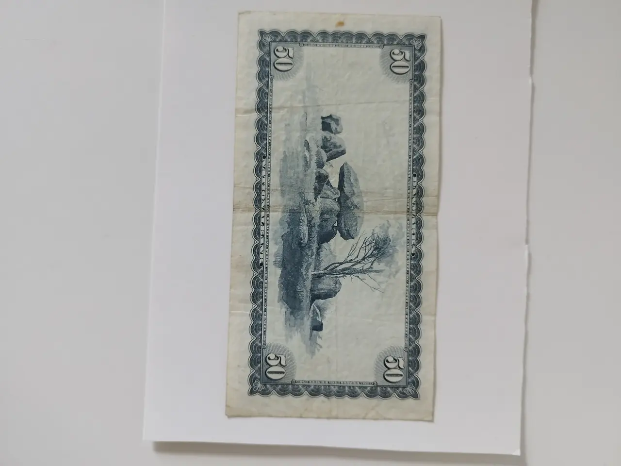 Billede 2 - 50 Kroner fra 1960