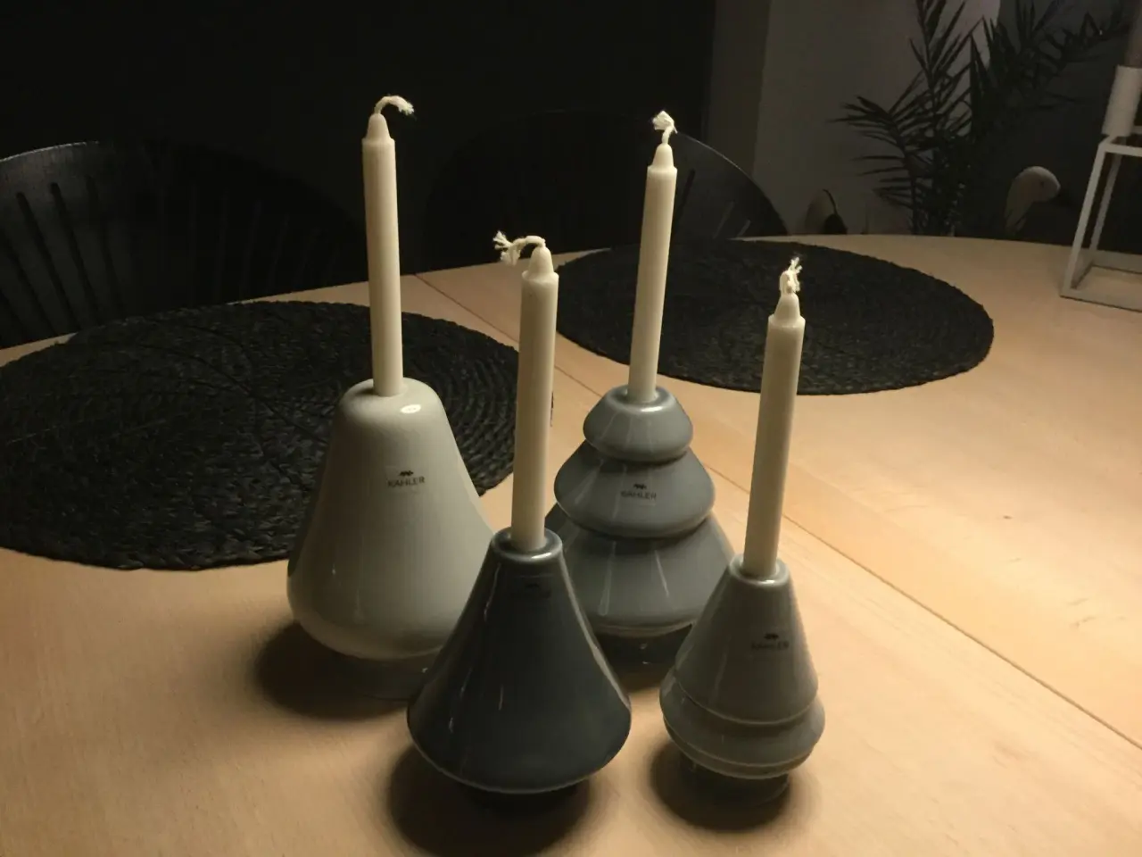 Billede 1 - Kahler lysestager