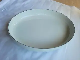 Blåkant Ovalt fad nr. 3079