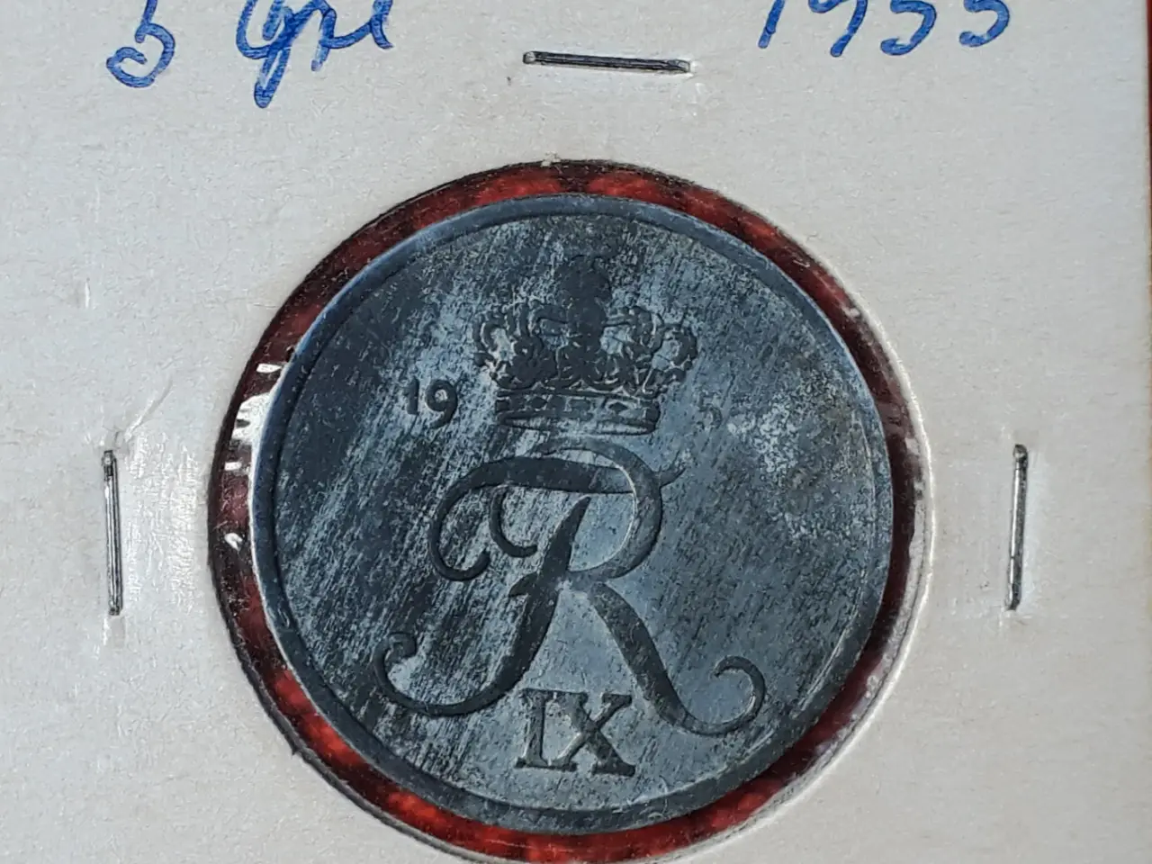 Billede 2 - Danmark, 5 Øre fra 1955