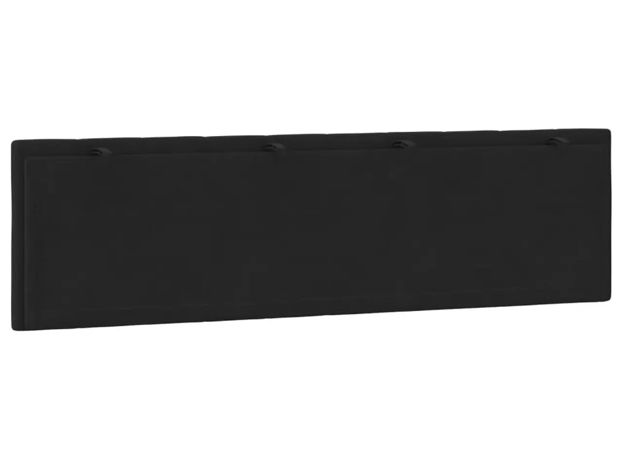Billede 7 - Gavlpude Hanko 180 cm - velour, sort