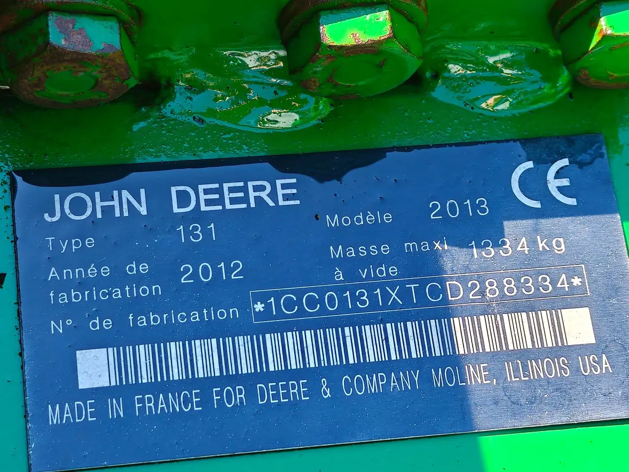 Billede 11 - John Deere 131 frontskårlægger