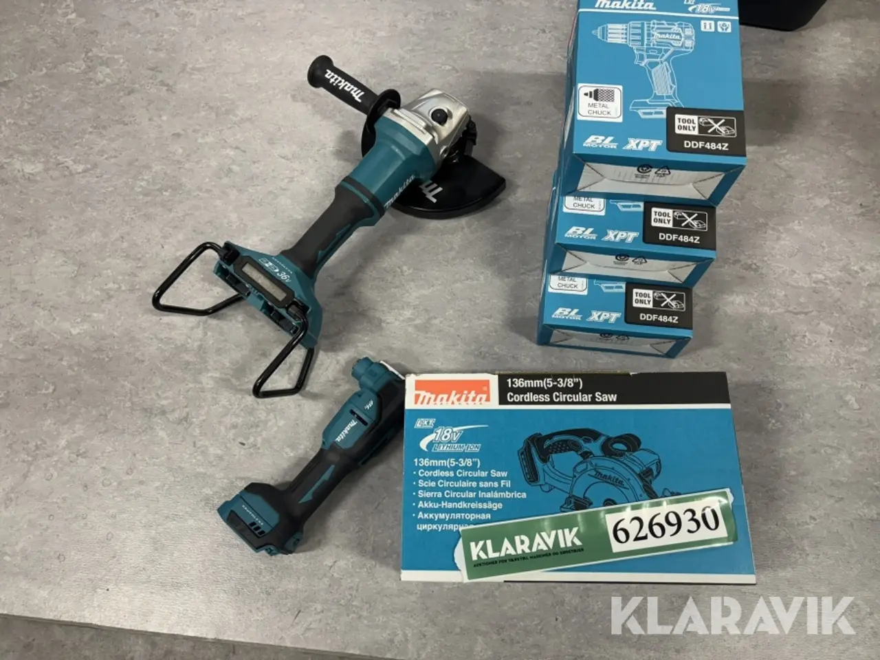 Billede 1 - Parti Makita 6 akku maskiner