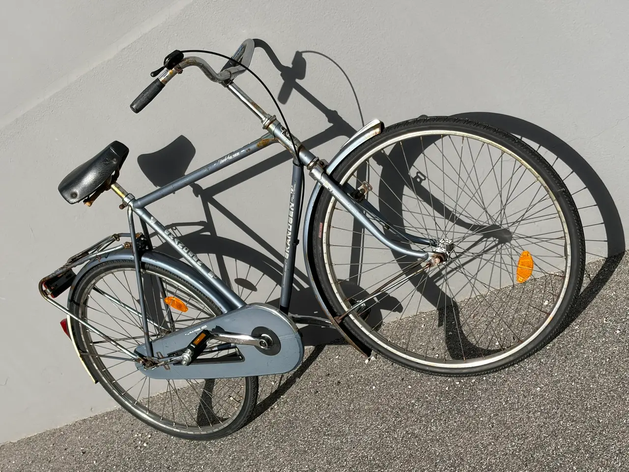 Billede 2 - Blå / grå Skandsen retro herrecykel.