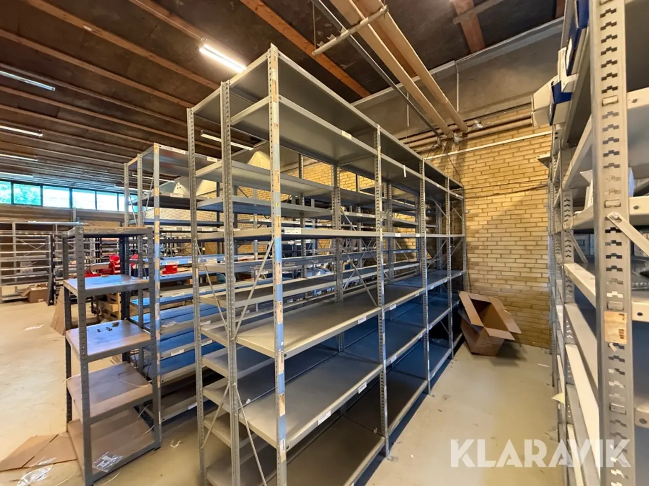 Billede 4 - Lagerreolsystem 40 stk. gavle + 253 stk. hylder