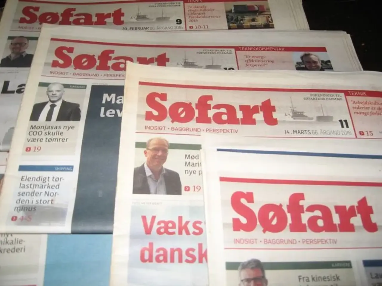Billede 1 - Tidsskriftet "SØFART"