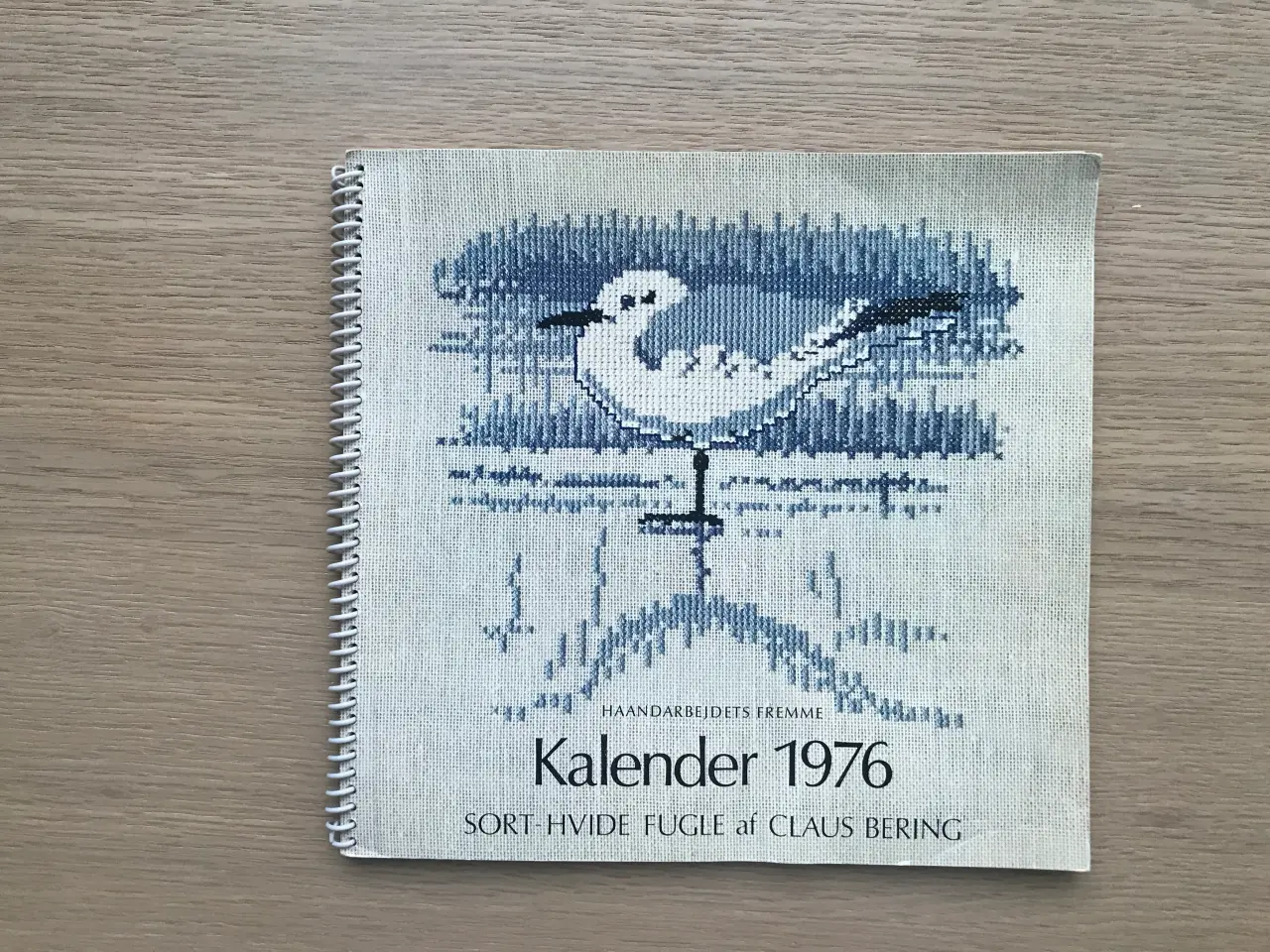 Billede 1 - Kalender 1976 - Sort-Hvide Fugle af Claus Bering