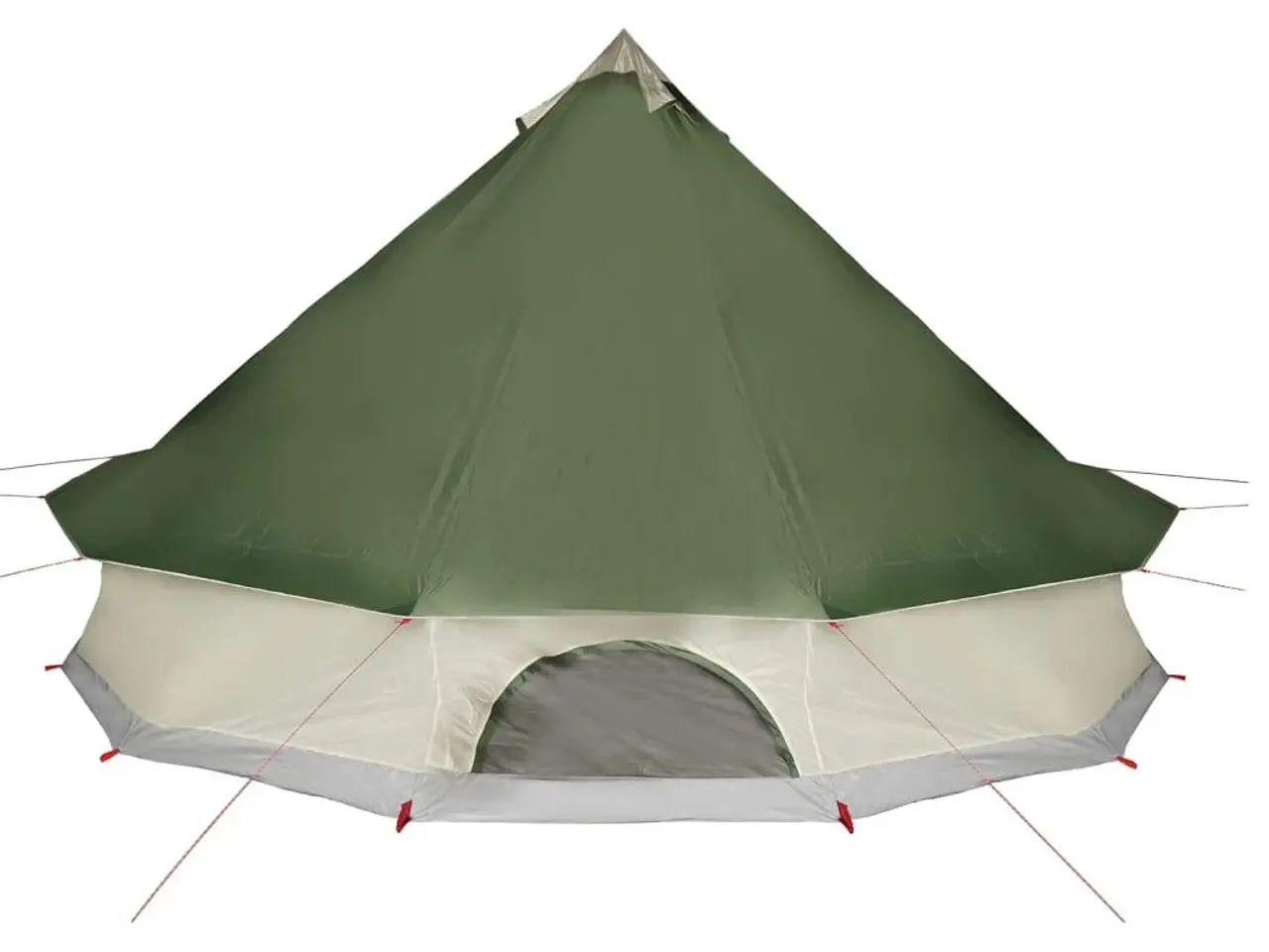 Billede 9 - 6-personers campingtelt vandafvisende grøn