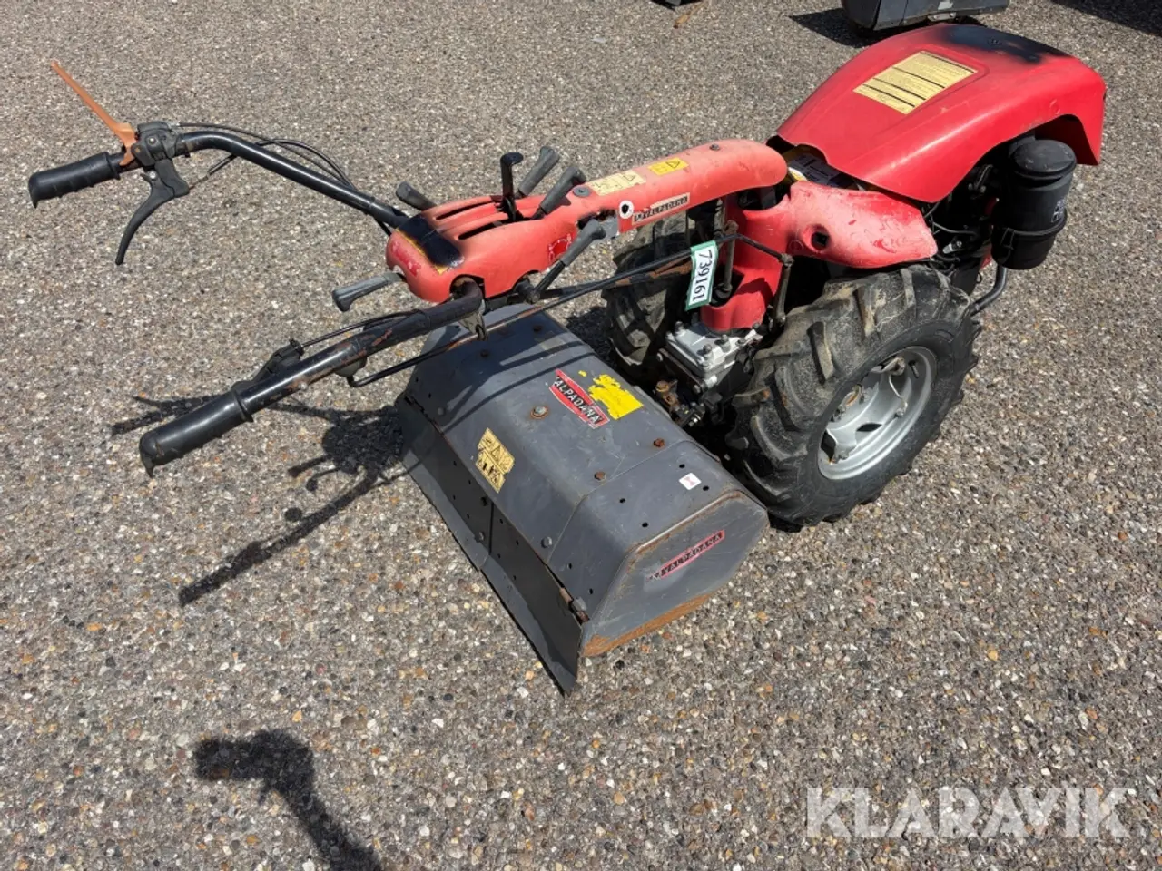 Billede 3 - Redskabsbærer Valpadana Blitz 120 REV med fræser - 1 styk