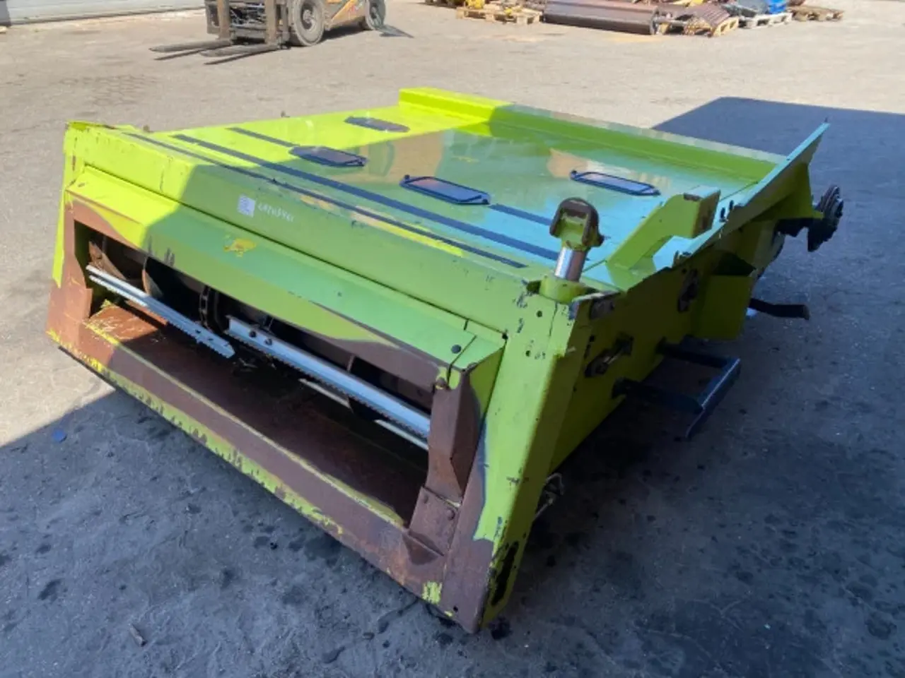 Billede 11 - Claas Lexion 580 Indføringskanal
