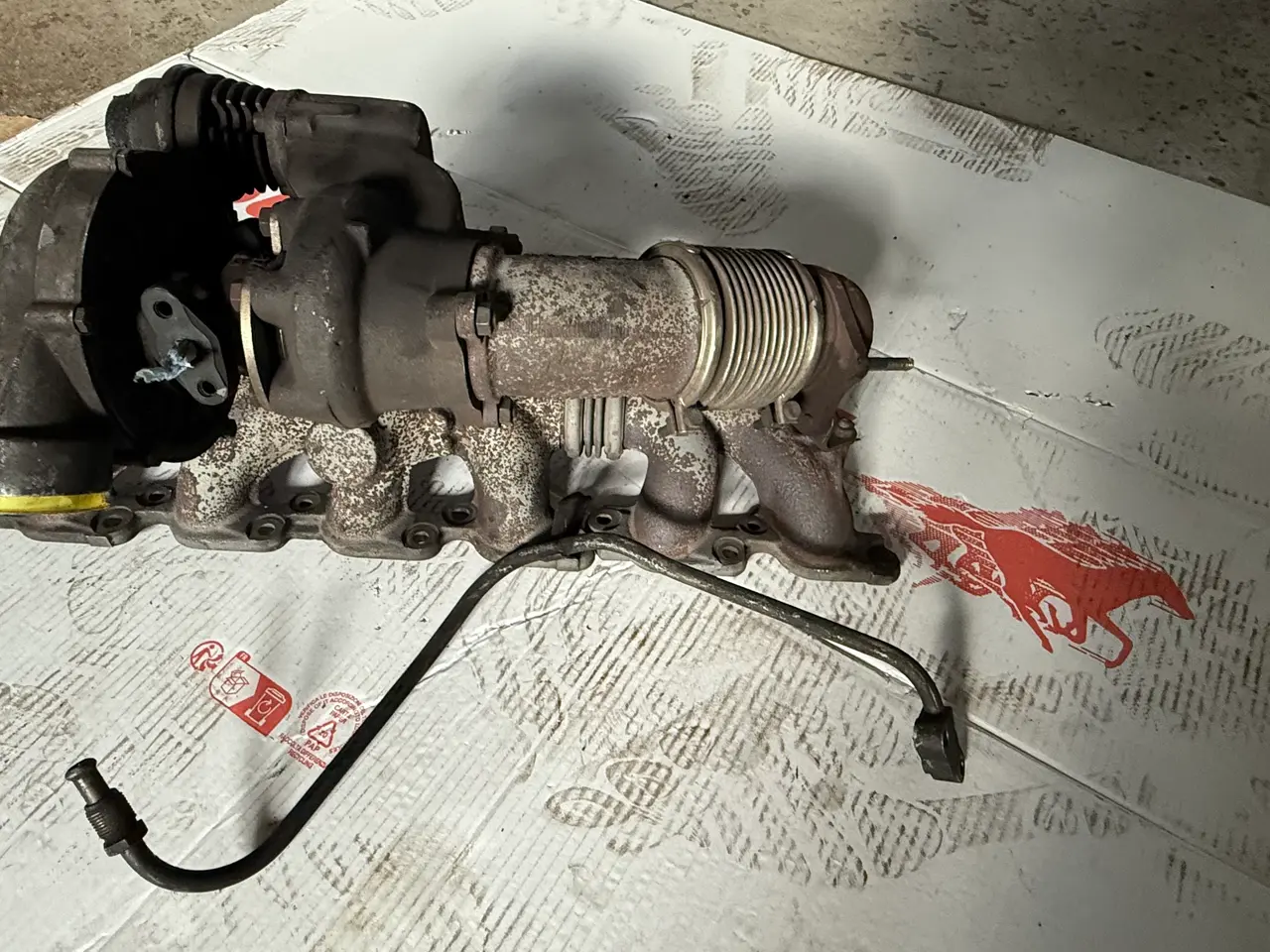 Billede 3 - W124 Turbo og manifold