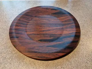 Pallisander dækketallerkener 27 cm