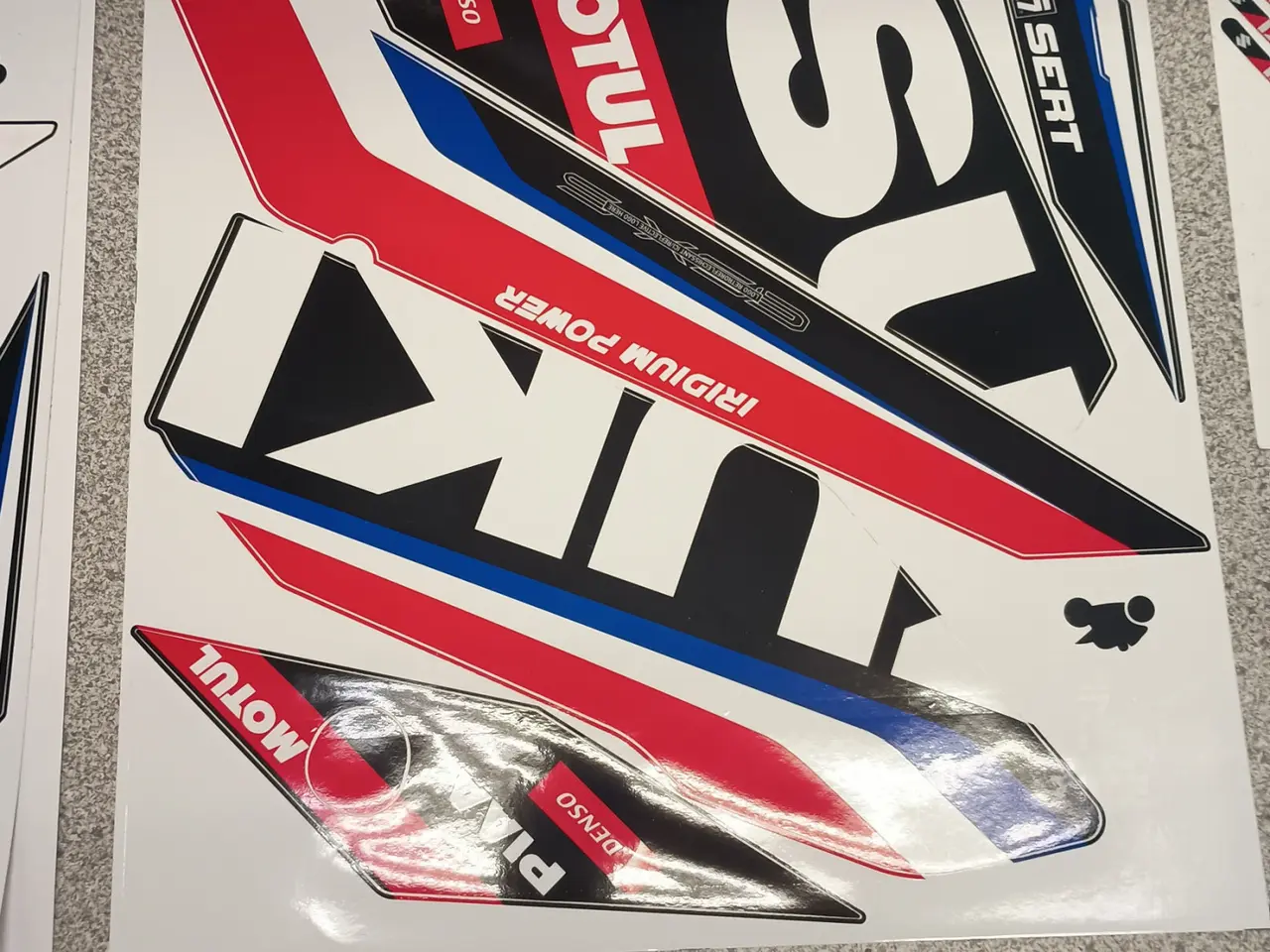 Billede 2 - STICKERS SET GSX-S950/1000 SERT REPLICA