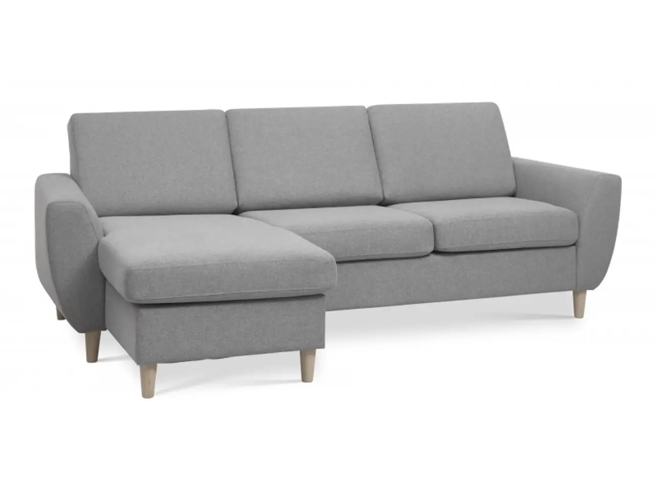 Billede 7 - Thomas vendbar chaiselongsofa Lysegrå