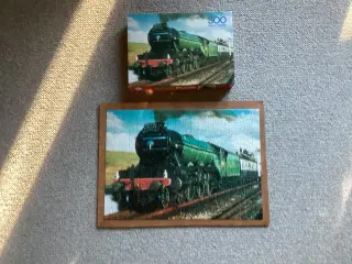 Puslespil vintage the flying Scotsman