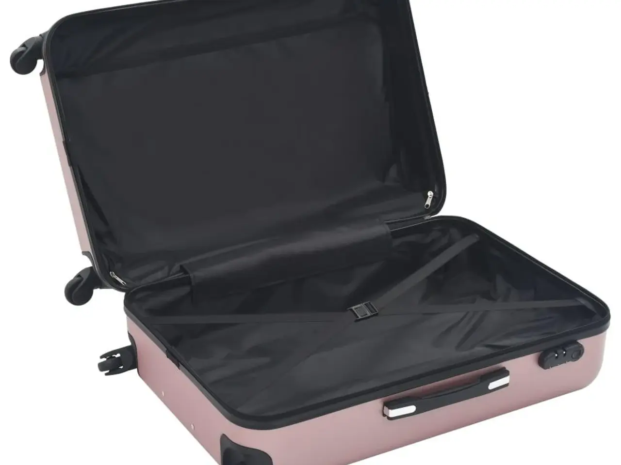 Billede 6 - Kuffertsæt i 3 dele hardcase rosenguld ABS