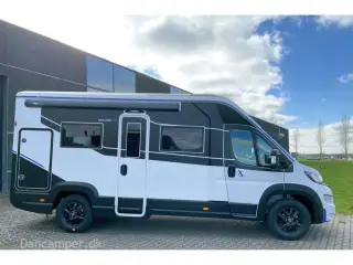 2024 - Chausson X650 Exclusive line TILBUDSPRIS kr. 924.900,- SPAR kr. 25.000,- Stor Lounge og siddegruppe, sænkeseng, stor garage, Artic-, Connect-, Tilbehørs- og Safetypakke,