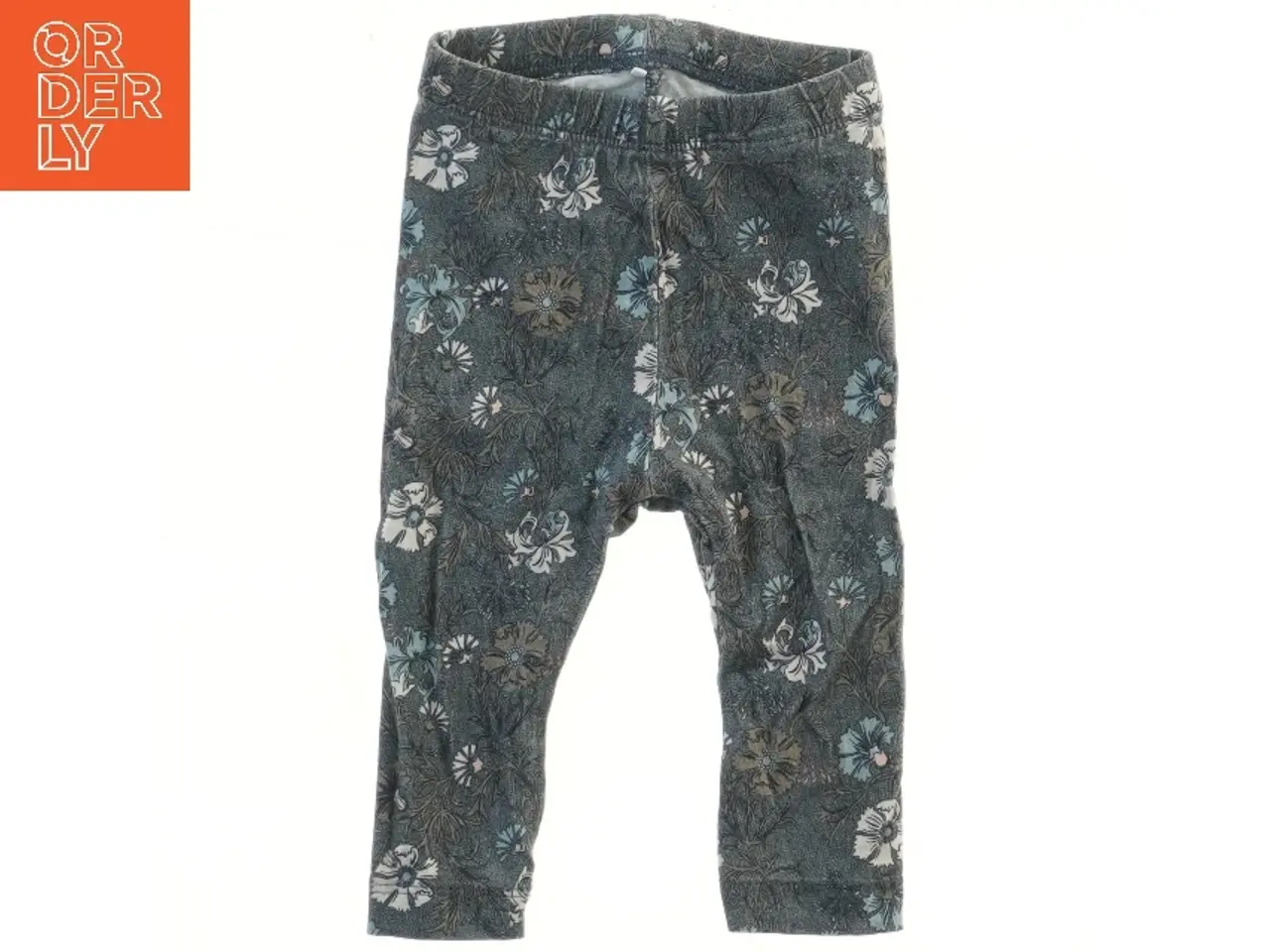 Billede 1 - Name It (str. 62) Blomstrede bukser leggins