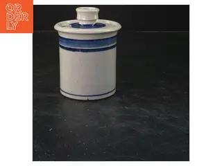 Keramik krukke med låg fra Hanne Stentøj (str. 12x8 cm)