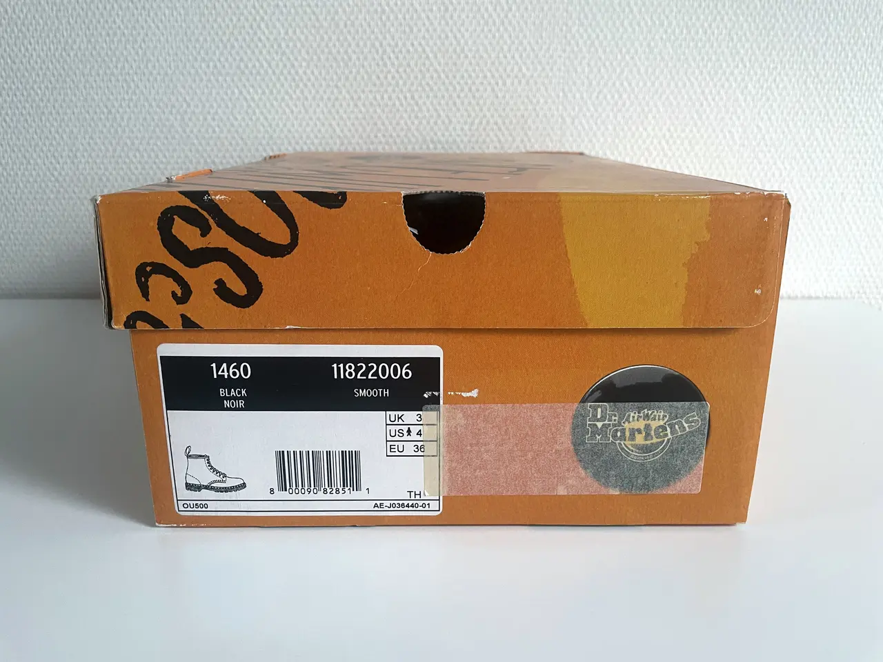 Billede 8 - Nye Dr. Martens 1460 støvler i sort smooth læder