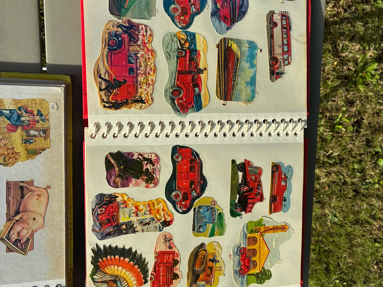 Billede 4 - Gamle glansbilleder i tre albums